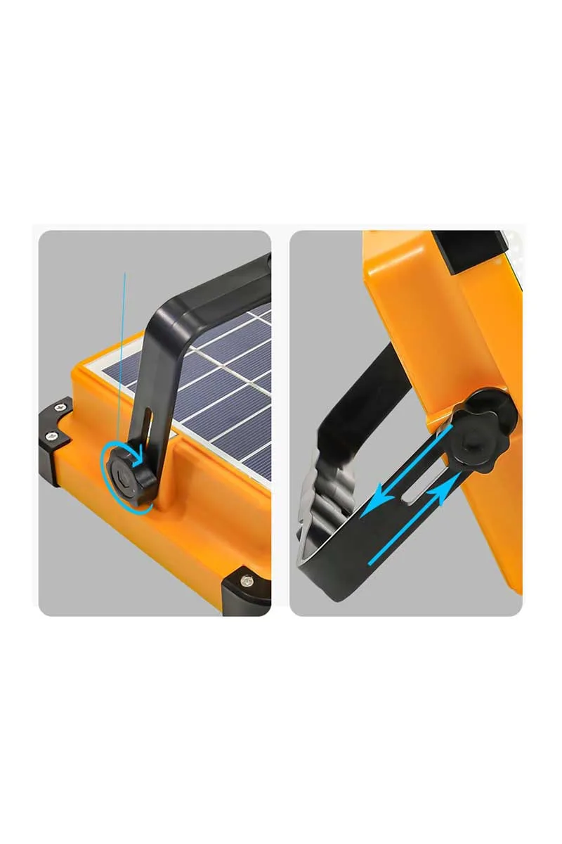 200W 6400K TAŞINABİLİR LED SOLAR PROJEKTÖR CT 4698