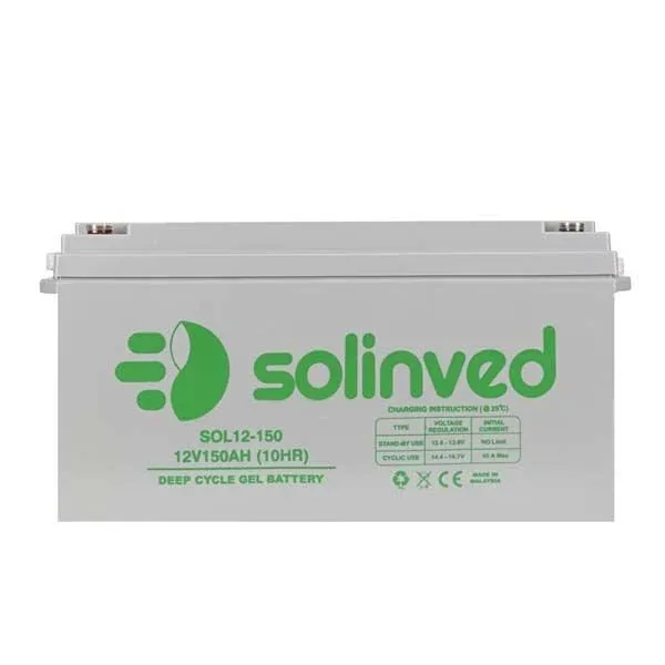 SOLİNVED 12V 150AH JEL AKÜ
